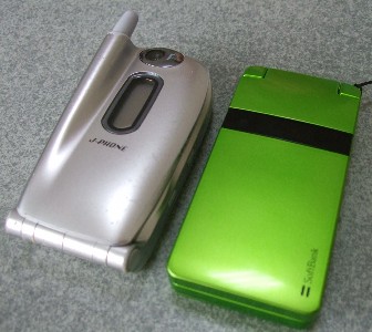 J-N05(NEC J-Phone)821SC(ॹ Softbank mobile)