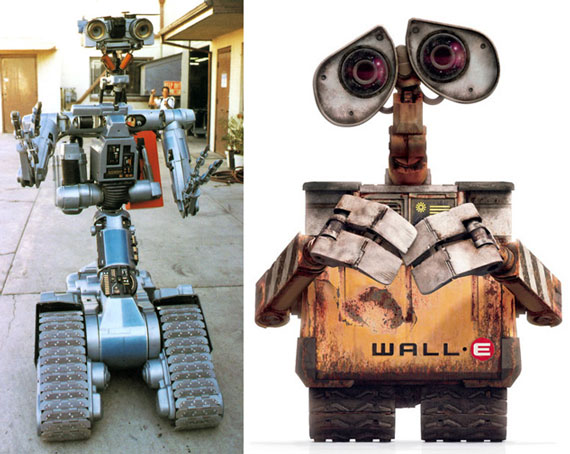 No.5 vs Wall-E