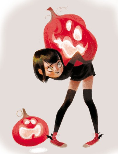 Mavis and slimes by Annette Marnat